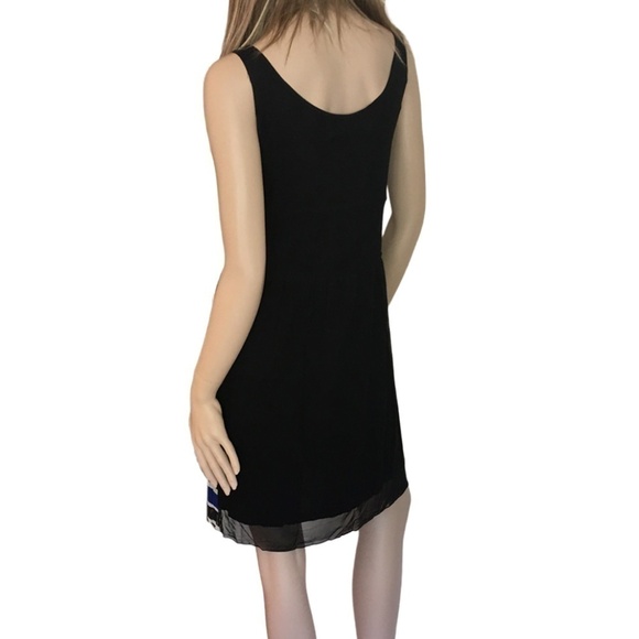 Desigual Dress Floral Tulip Polka-Dot Breezy Lace Tiered Layered Sleeveless - Picture 8 of 13